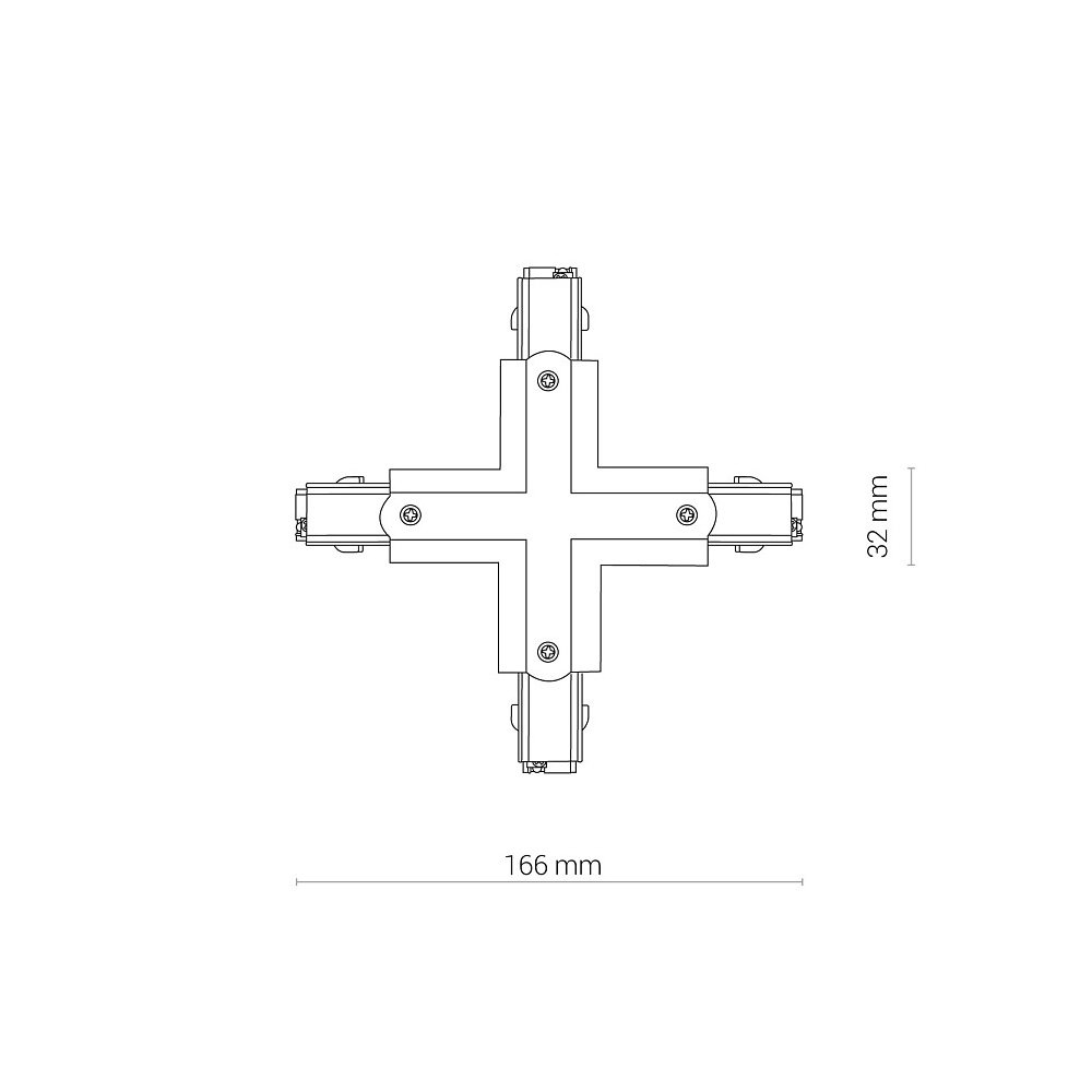 Коннектор X-образный Nowodvorski Ctls Power 8702