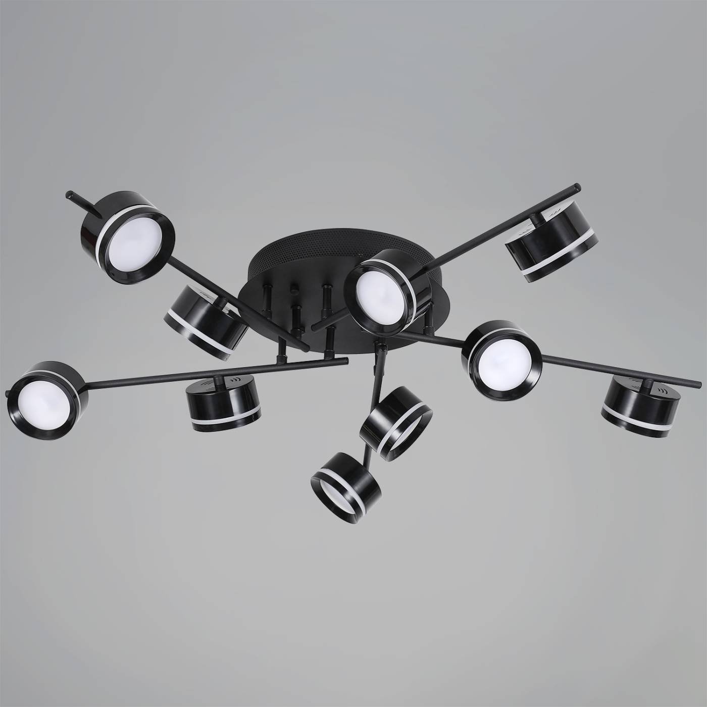 Потолочная люстра Reluce 10590-0.3-10 Black