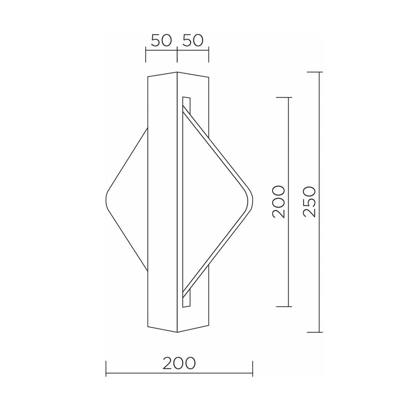 L7388-250 WH Бра настенное L LED4U L7388-250 WH