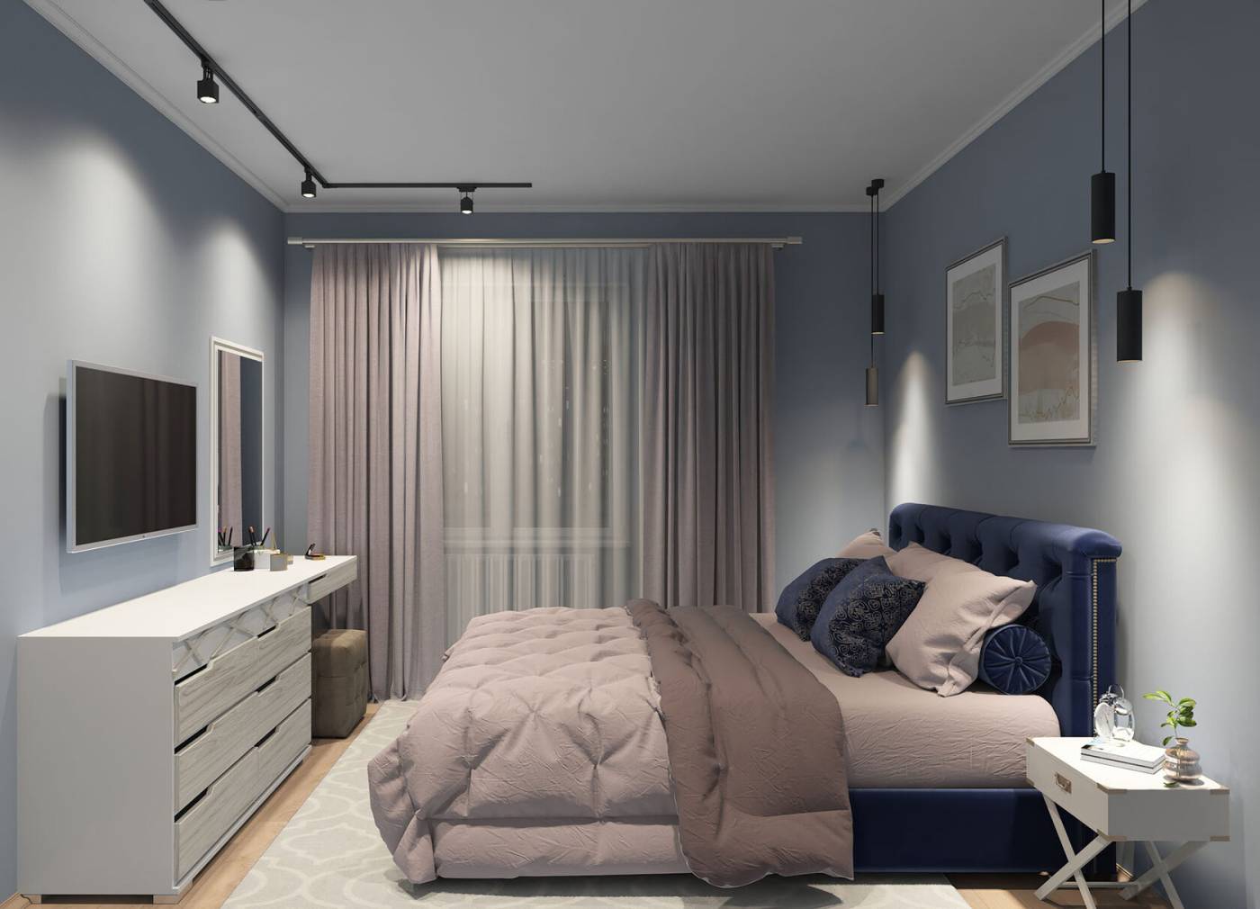 TR1001-BK/1 Шинопровод Denkirs DK Track Black TR1001-BK/1