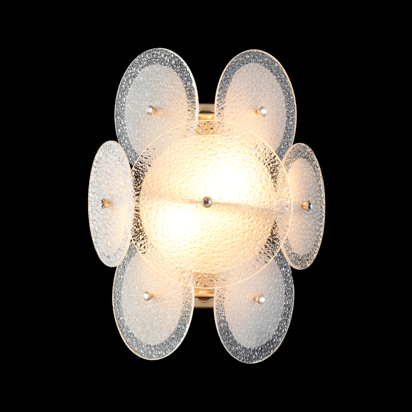 Настенное бра Crystal Lux Dandelion DANDELION AP2 GOLD