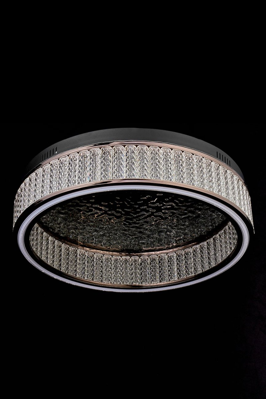 LE7769/600P Black Chrome Светильник потолочный LEON Lumiere LE7769/600P Black Chrome