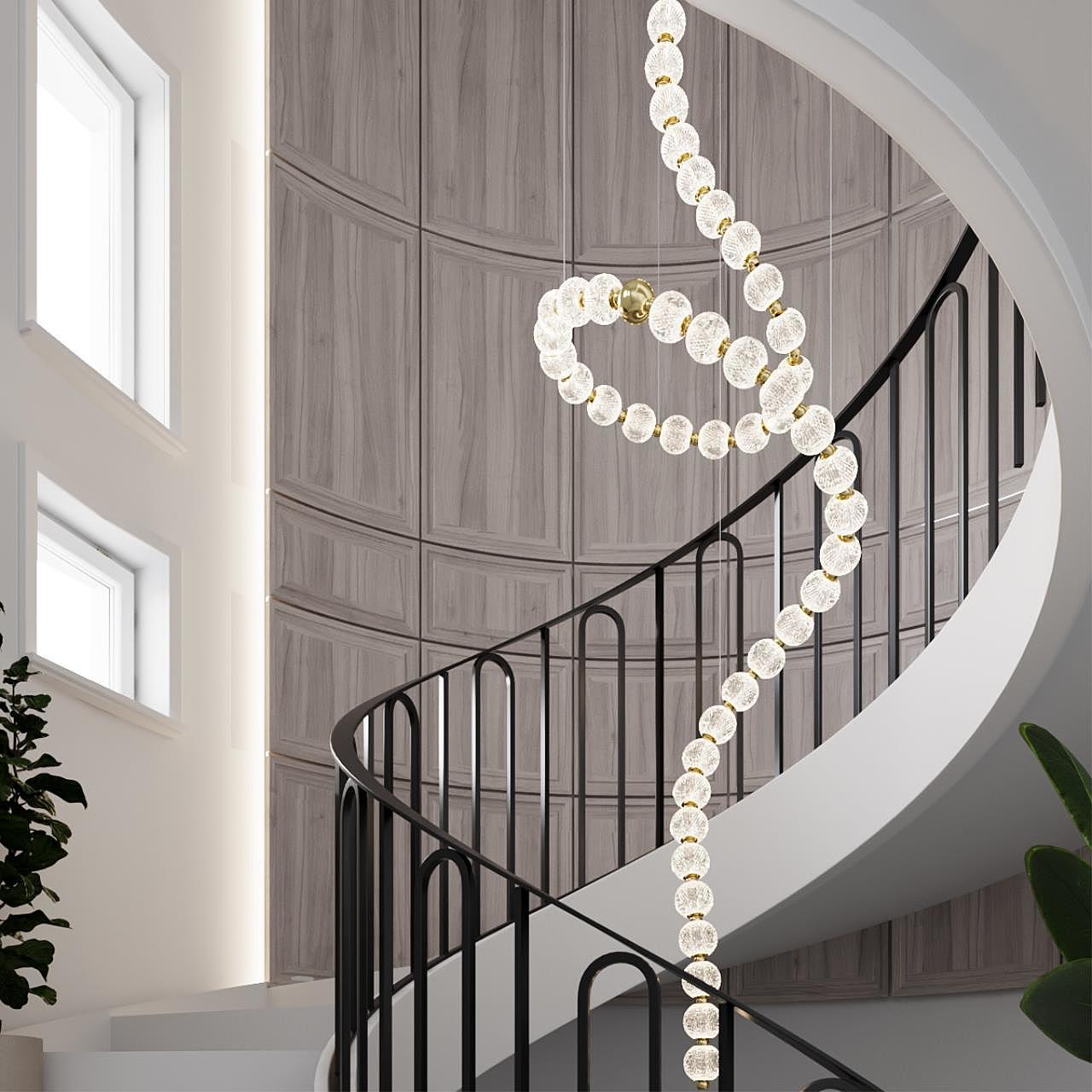 5008/132L Люстра каскадная Odeon Light Crystal 5008/132L