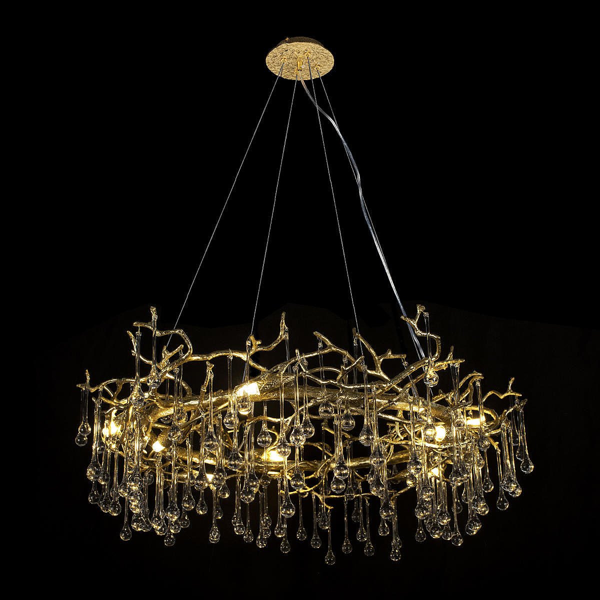 10068/800 GD Подвесная люстра Loft It Bijout 10068/800 GD