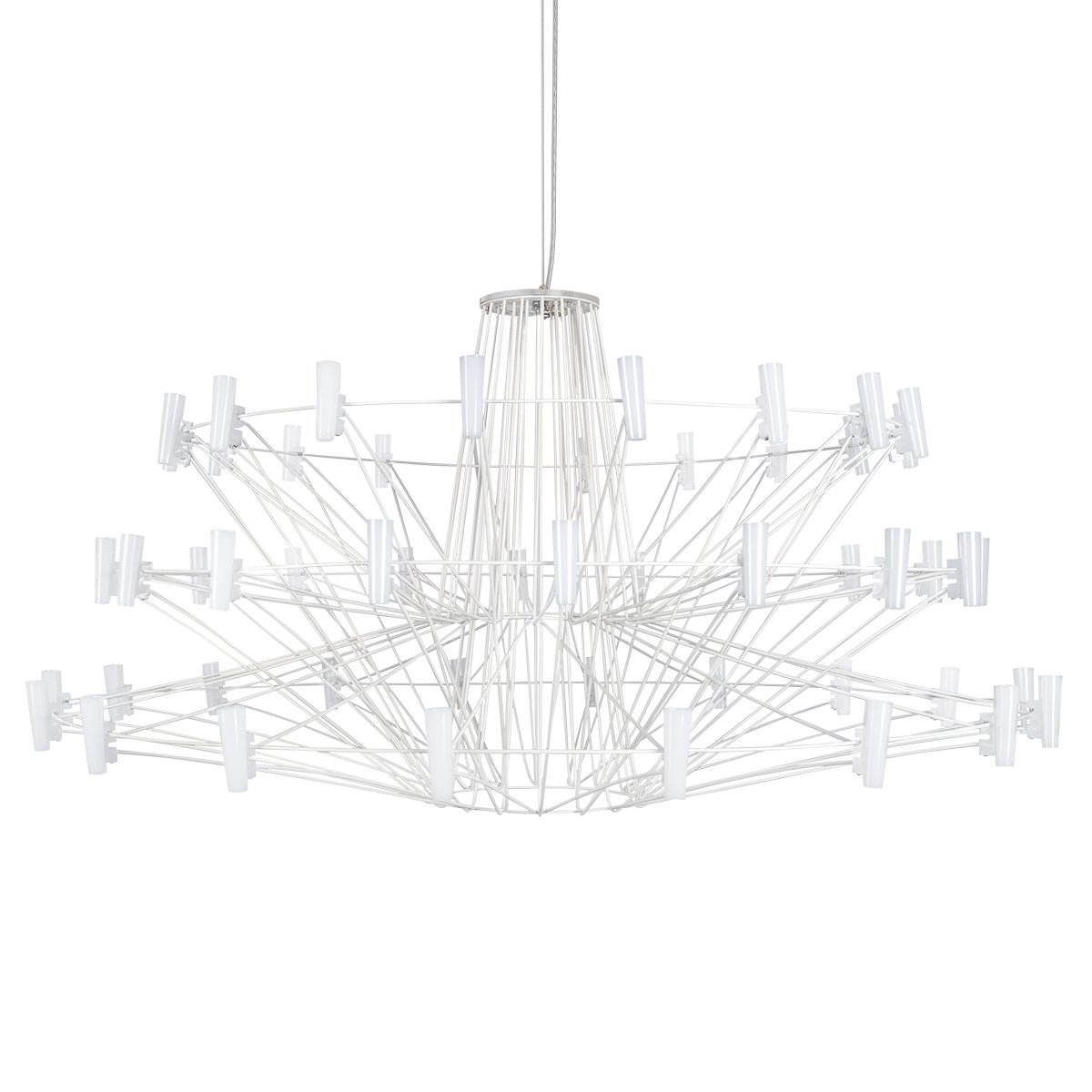 10476 White Подвесная люстра Coppelia Loft It 10476 White