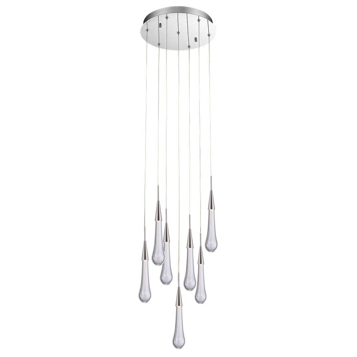 MD2060-7A satin nickel Светильник подвесной Delight Collection Pour MD2060-7A satin nickel