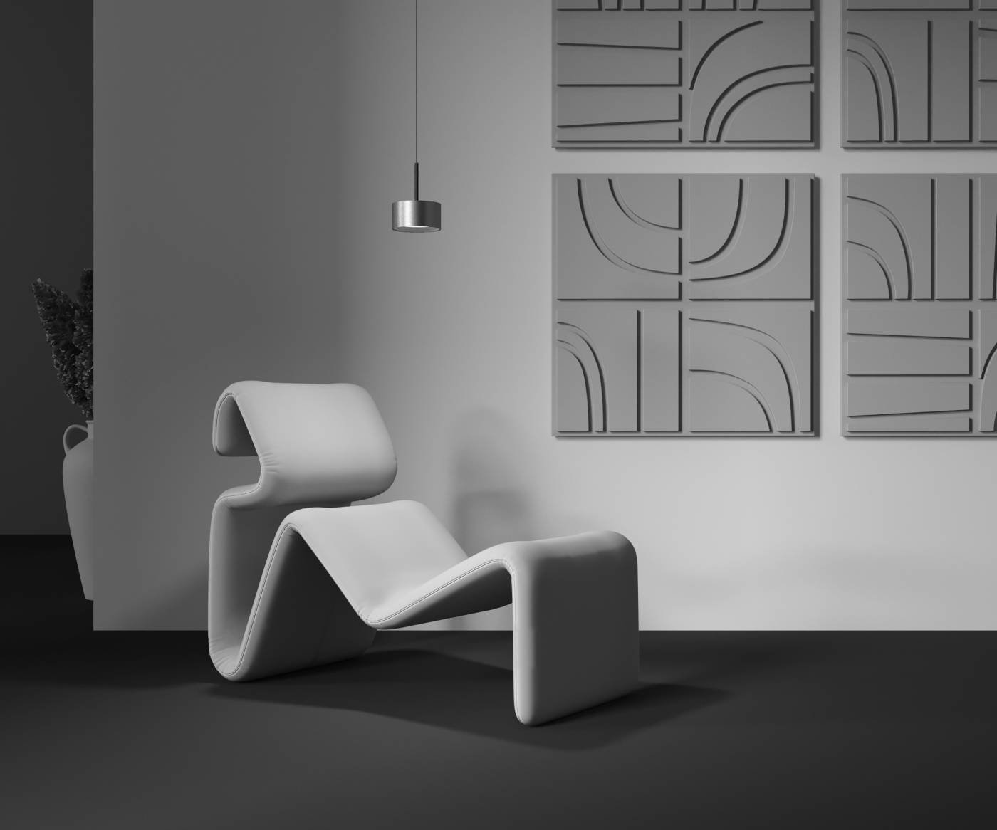 P102PL-12W4K-BS Светильник подвесной Maytoni Glare P102PL-12W4K-BS