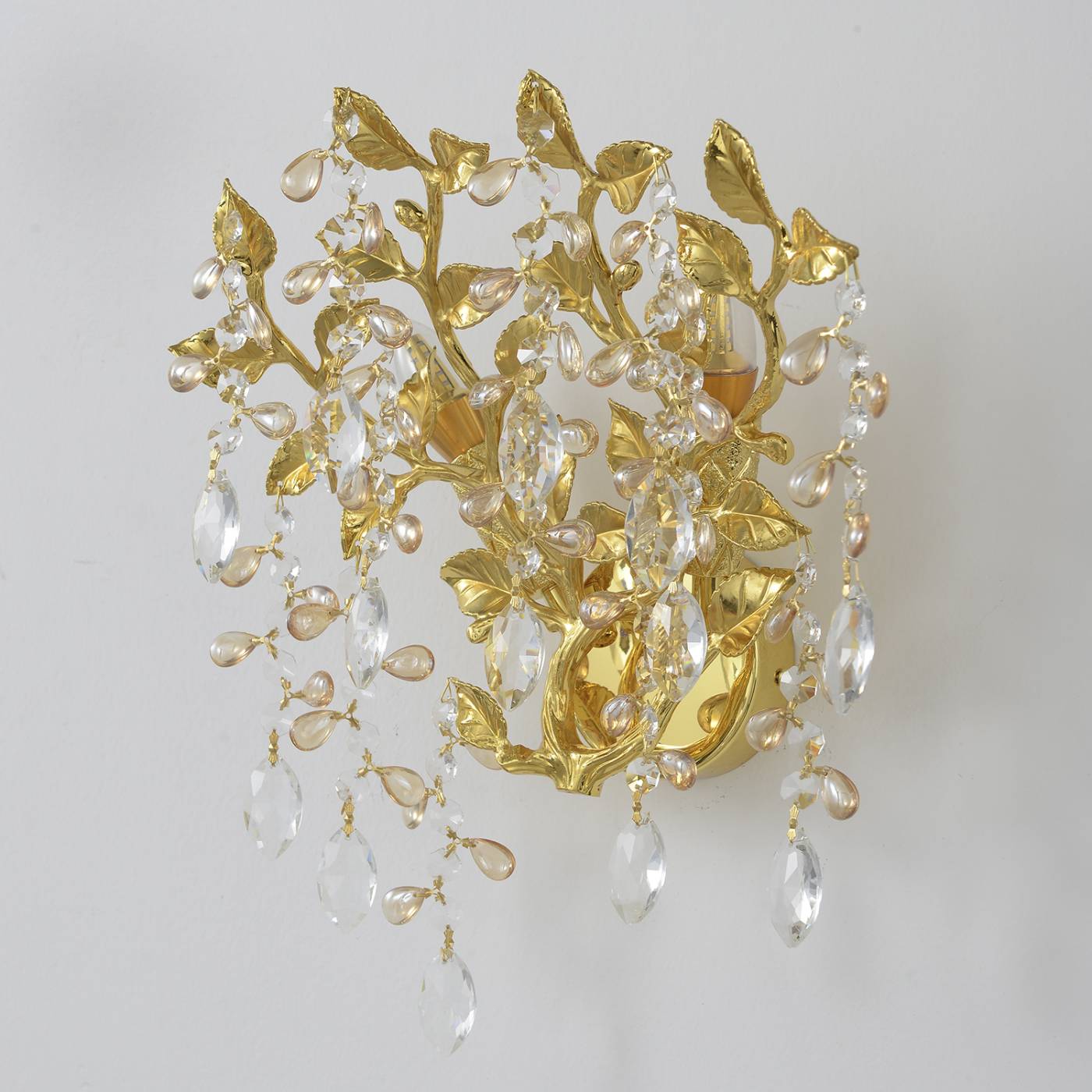 EDEN AP2 GOLD Настенное бра Crystal Lux Eden EDEN AP2 GOLD