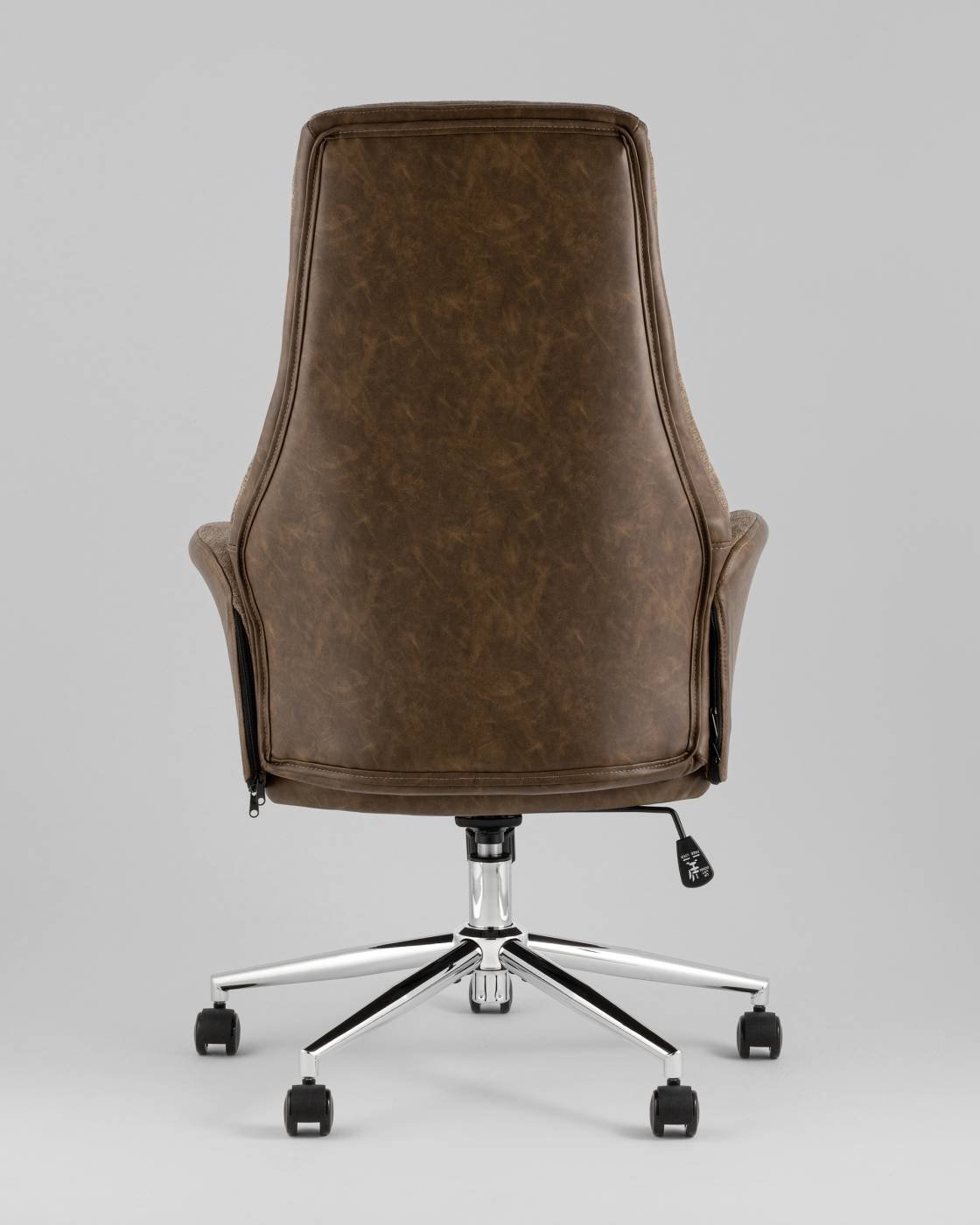 Офисное кресло Stool Group YF-0515 ZE119A-3+FH-65 brown retro