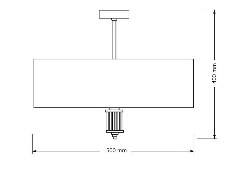 Светильник потолочный Kutek Seti SET-PL-4(Z)