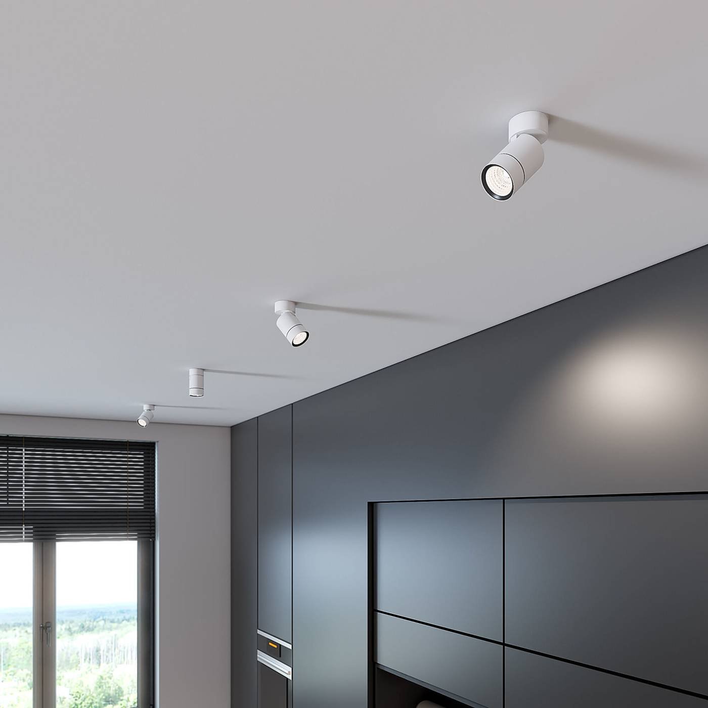 Светильник спот Elektrostandard Niro 25013/01 GU10 белый