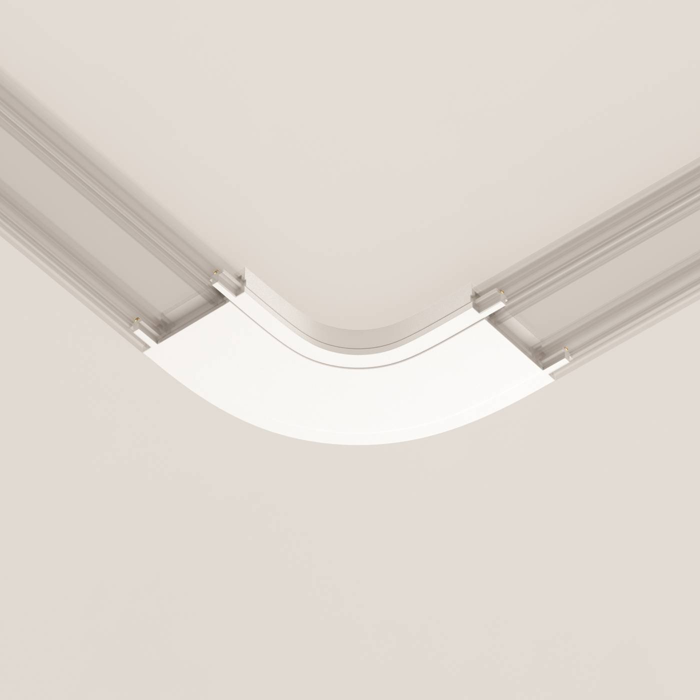 Коннектор питания полукруглый Maytoni Accessories for tracks Radity TRA084CR-11W