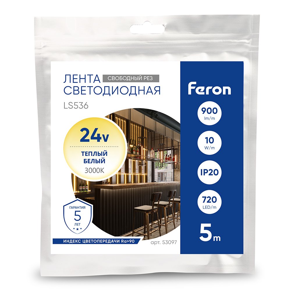 53097 Светодиодная лента Feron 53097