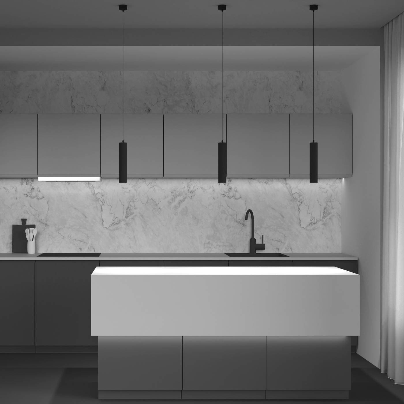 P075PL-01B Светильник подвесной Maytoni Focus P075PL-01B