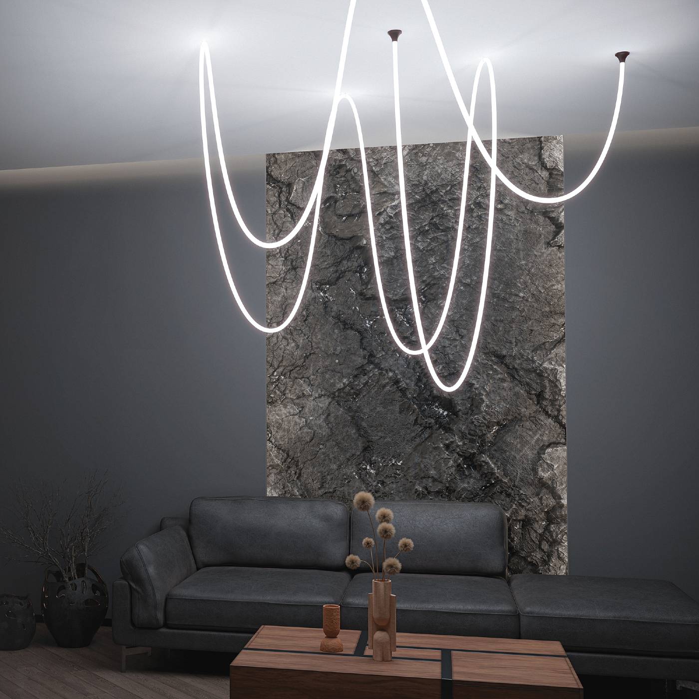 Боковые крепления (2 шт.) д/силикон. профиля-трубы D18 мм д/LED ленты Lightstar Profiled 441890