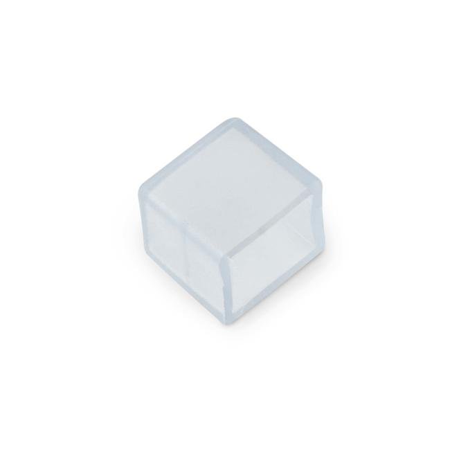 Изолирующий зажим (заглушка) для светодиодной ленты 3528/2835, 10 мм Volpe Ucw-q220 UCW-Q220 K10 CLEAR 025 POLYBAG