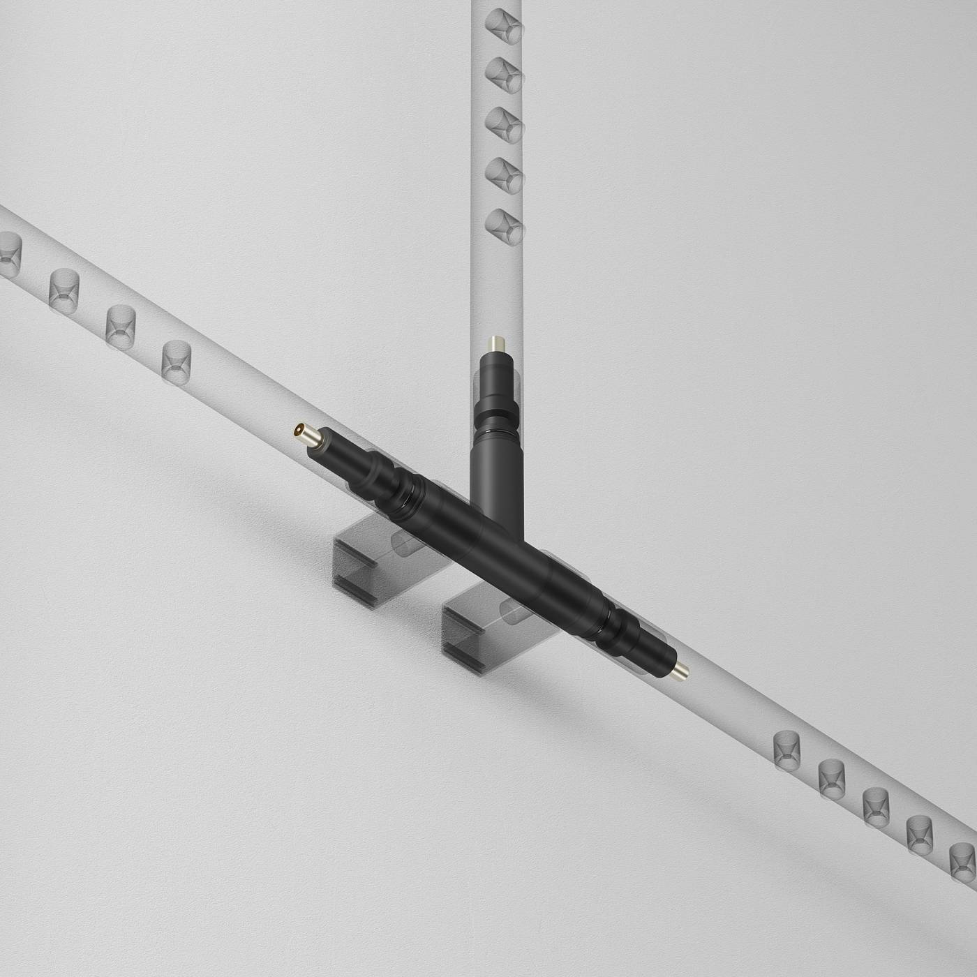 Фиксатор для накладного монтажа штанговой системы Axity Maytoni Accessories for system Axity CA007TC-B