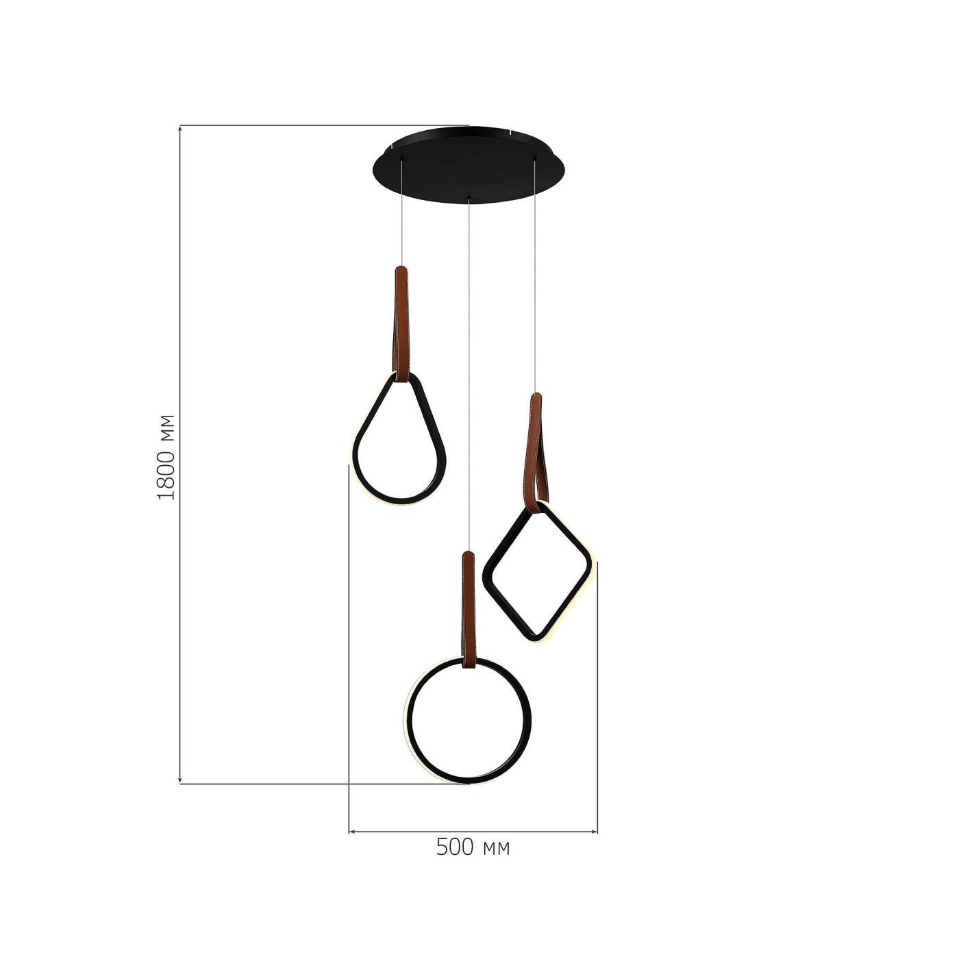 Светильник подвесной ST Luce Shape SL6131.403.36