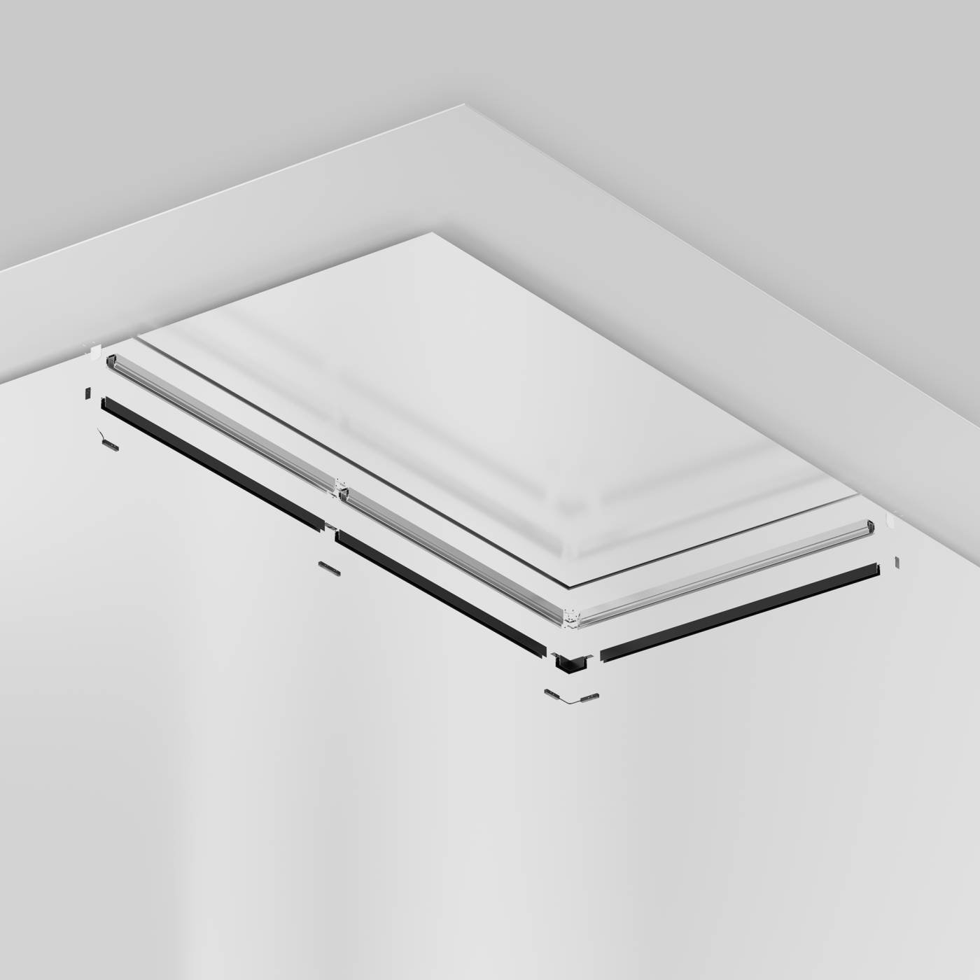 Профиль Maytoni Accessories For Tracks Exility TRA034MP-2S-1