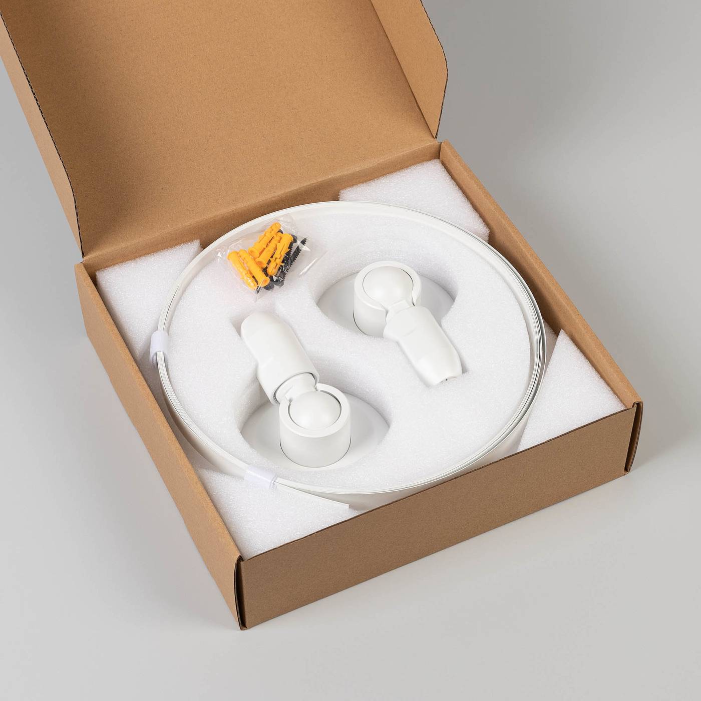 050697 Система креплений STINGRAY-R2 белого цвета длиной 5000 мм для светодиодной ленты Arlight Stingray 050697