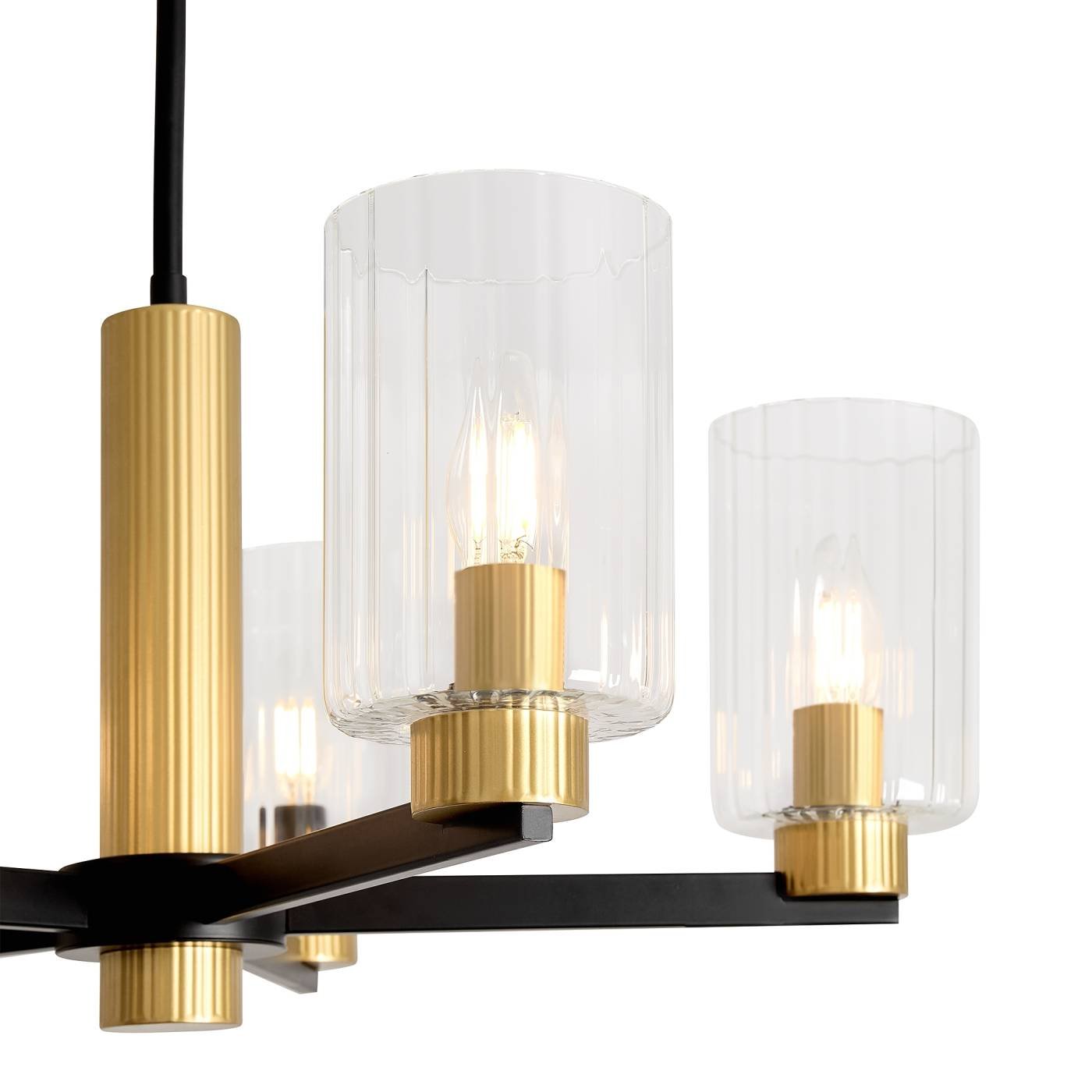 FR2051CL-05BBS Люстра на штанге Freya Ombre FR2051CL-05BBS