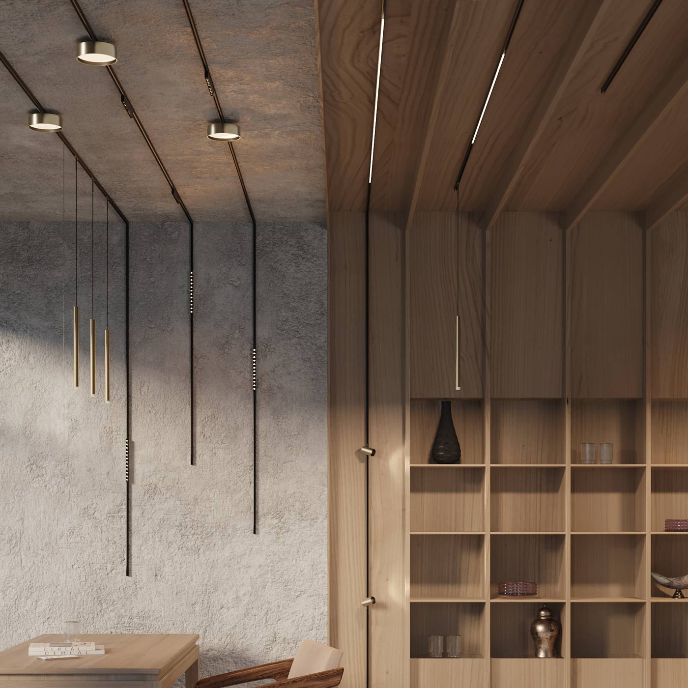 Трековый светильник Maytoni Points TR193-1-5W3K-M-B