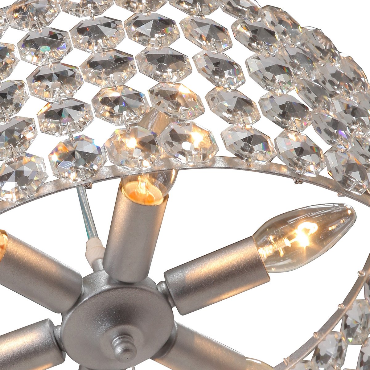 Подвесная хрустальная люстра V5329 Vitaluce V5329-9/6S