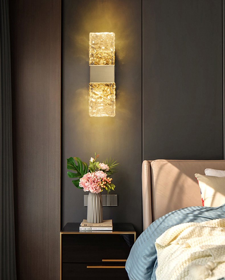 88068W gold/clear Настенное бра Delight Collection Wall lamp 88068W gold/clear