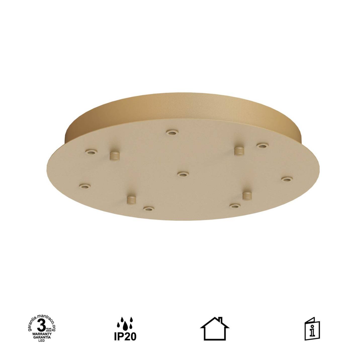 9368 9368 Основание потолочное 8L MODULAR LIGHT FLORONES
