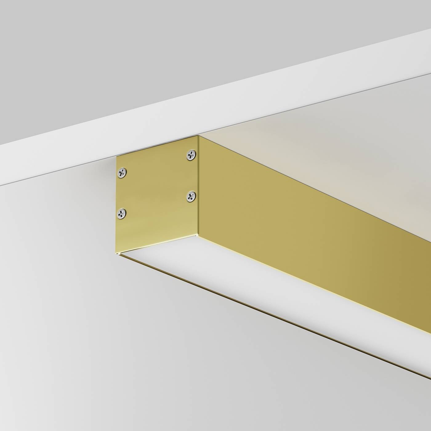 Алюминиевый профиль накладной-подвесной 35x35 Maytoni Накладной-подвесной профиль 633005