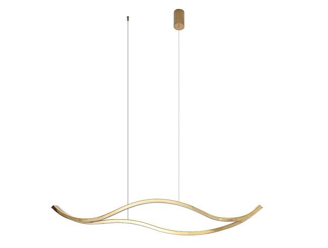 Светильник подвесной Newport Loren 15303/S champagne gold