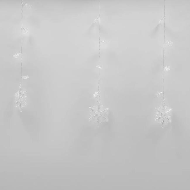 ULD-E2706-100/DTA WHITE IP20 SNOWFALL Занавес светодиодный фигурный с контроллером «Снегопад» Uniel ULD-E2706-100/DTA WHITE IP20 SNOWFALL