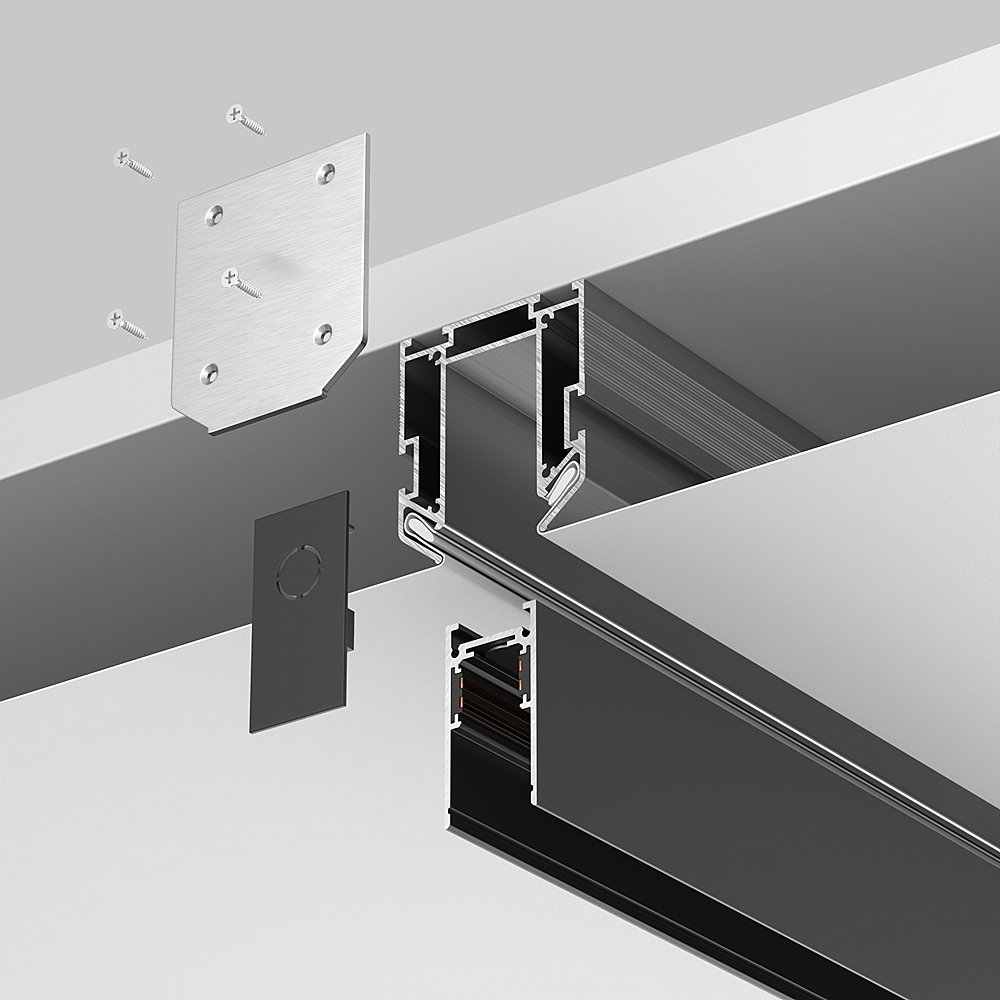 Профиль Maytoni Accessories for tracks Exility TRA034MP-212S(N)