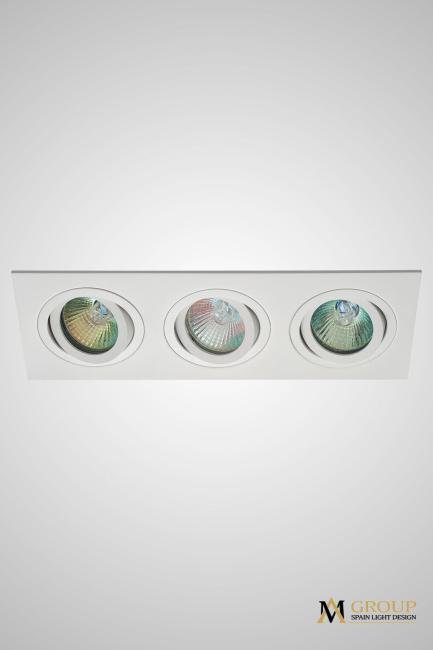 AM127 WH Встраиваемый светильник AM Group Am12 AM127 WH