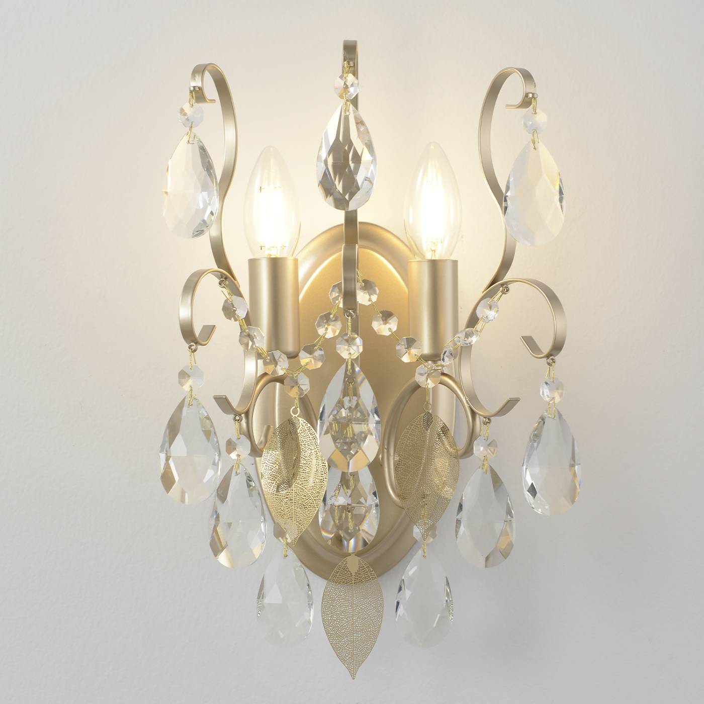 Настенное бра Crystal Lux Esmiralda ESMIRALDA AP2 GOLD