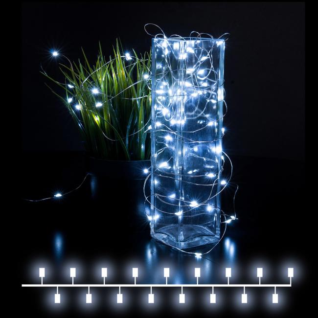 400-007 белый 5м IP20 Гирлянда Eurosvet 400-007 400-007 белый 5м IP20