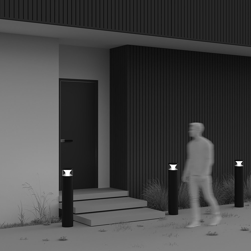 Уличный наземный светильник Maytoni Pyro O496FL-L21B3K2