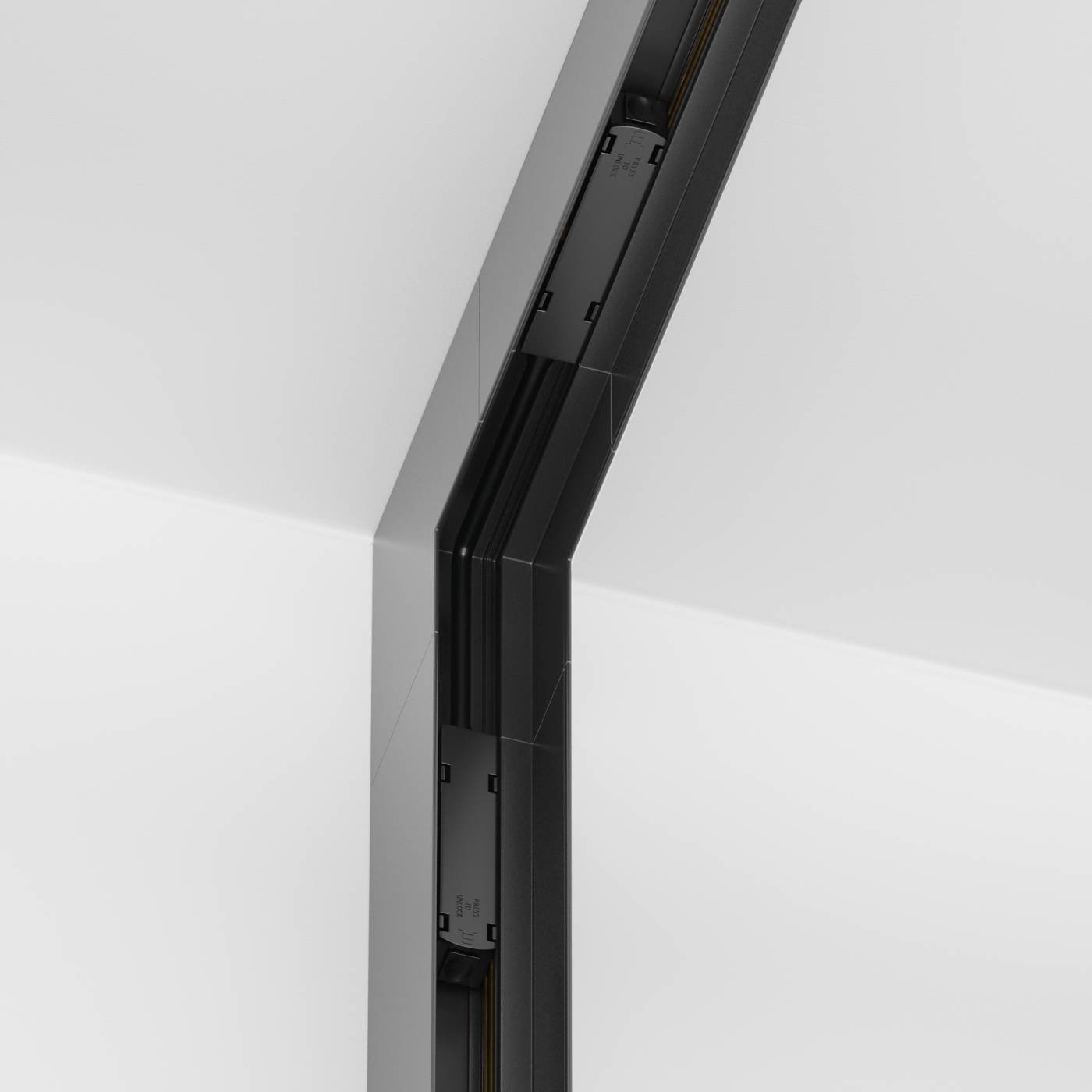 TRA004ICL-21B Угловой внутренний коннектор для накладного шинопровода Maytoni Accessories for tracks TRA004ICL-21B