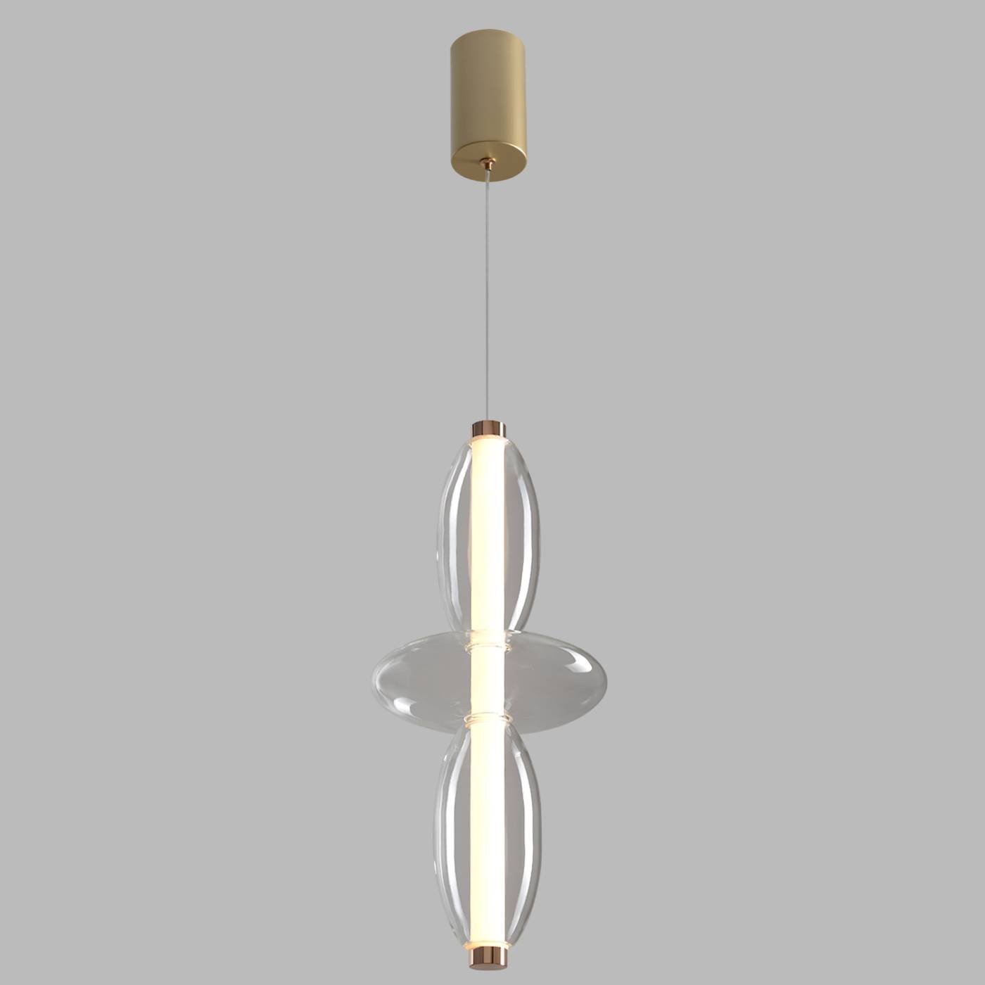 QUASAR SP14W LED TRANSPARENT Светильник подвесной Crystal Lux Quasar QUASAR SP14W LED TRANSPARENT