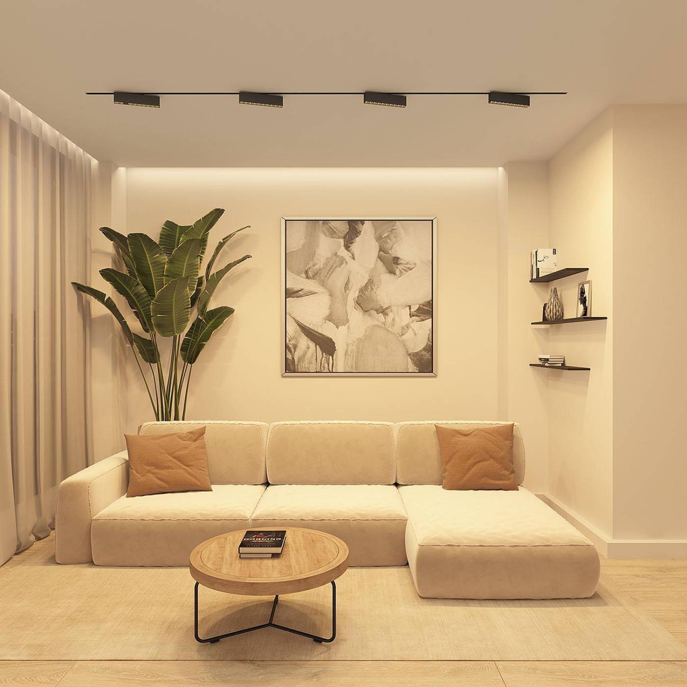 Трековый светильник Denkirs Edder DK6434-BK