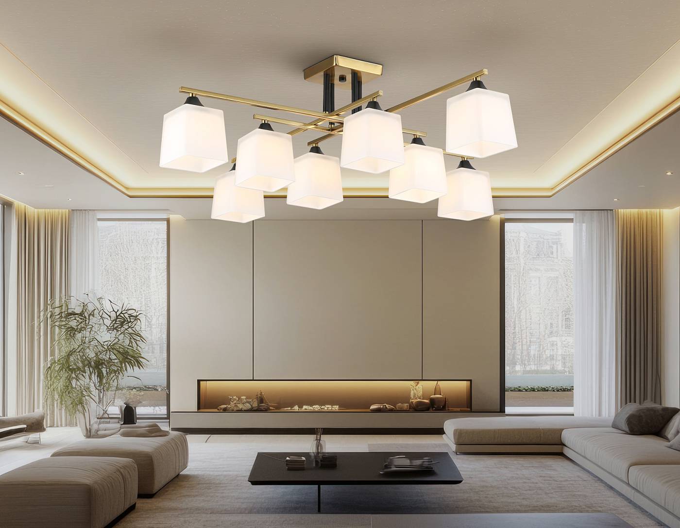 TR303044 Потолочная люстра Ambrella Loft TR303044