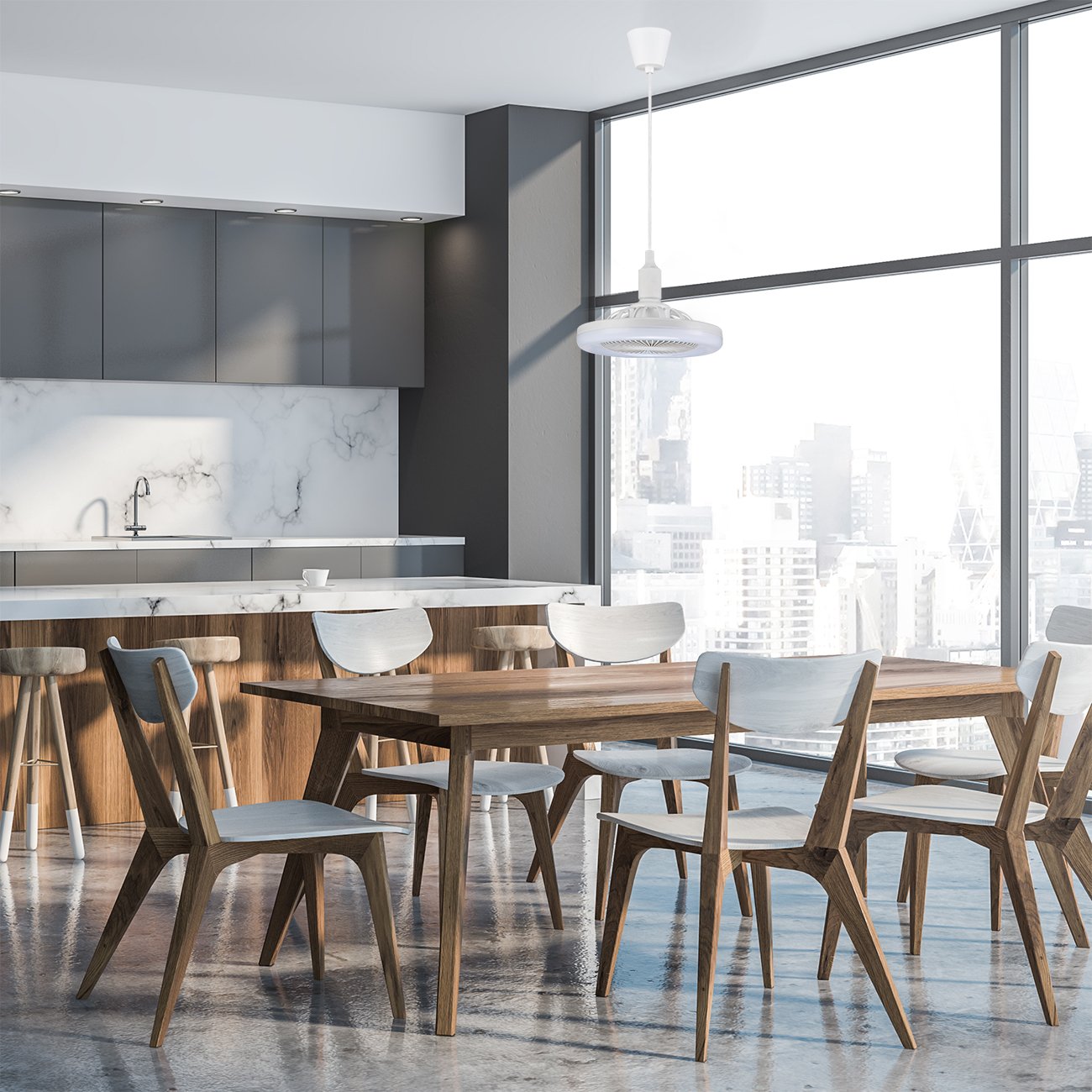 10210/S LED Светильник подвесной Escada Impulse 10210/S LED