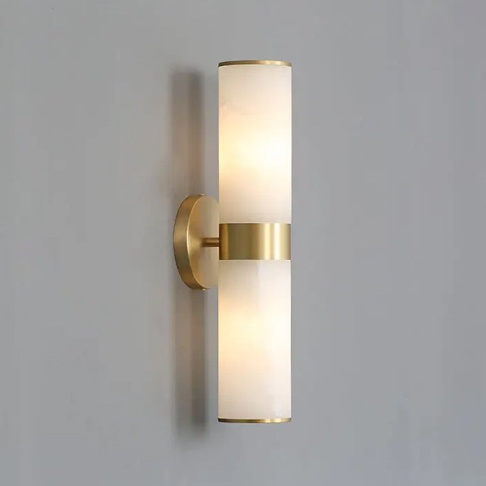 6483W/B brass/white Настенный светильник Delight Collection Wall lamp 6483W/B brass/white