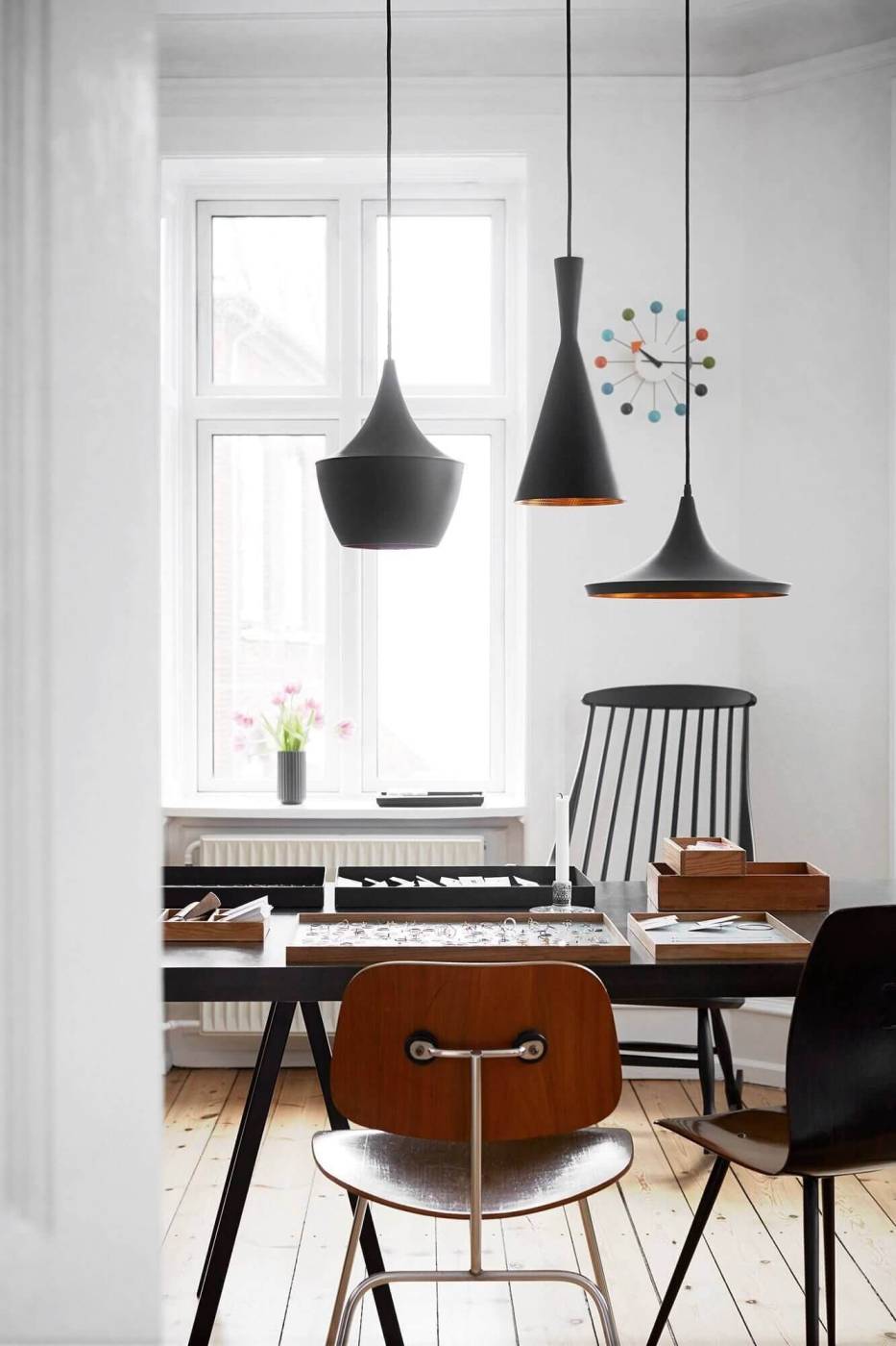 Светильник подвесной Lumina Deco Foggi LDP 7712-3 PR BK