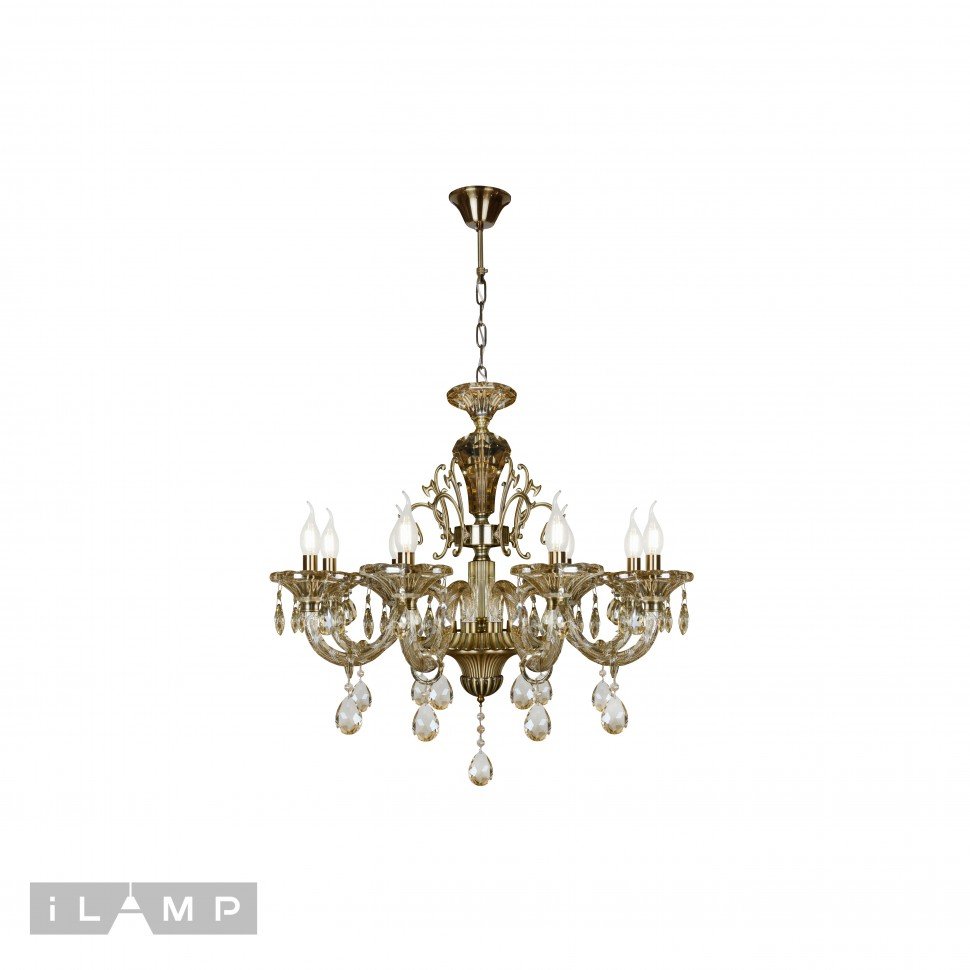 61079-8 BR Люстра подвесная Asia iLamp 61079-8 BR