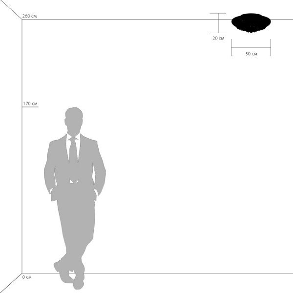 Потолочная хрустальная люстра Osgona Monile 704094