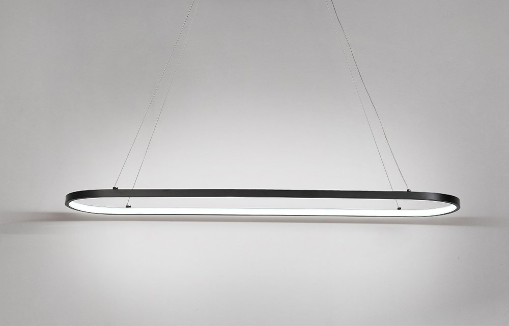 PROXIMO SP42W LED L1100 BLACK Подвесная люстра Crystal Lux Proximo PROXIMO SP42W LED L1100 BLACK