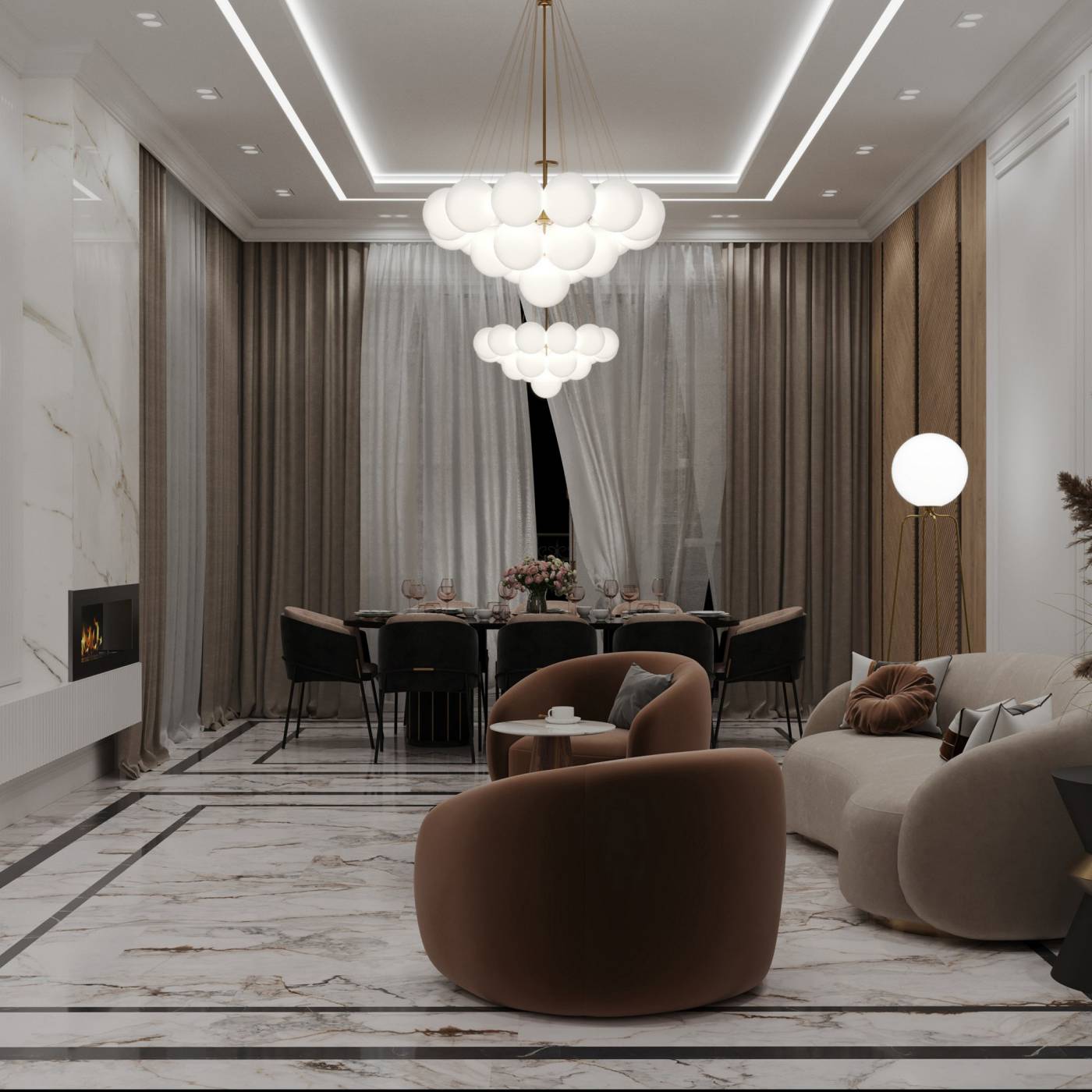 Встраиваемый светильник Hesby Lighting Atlas HSBL_0088