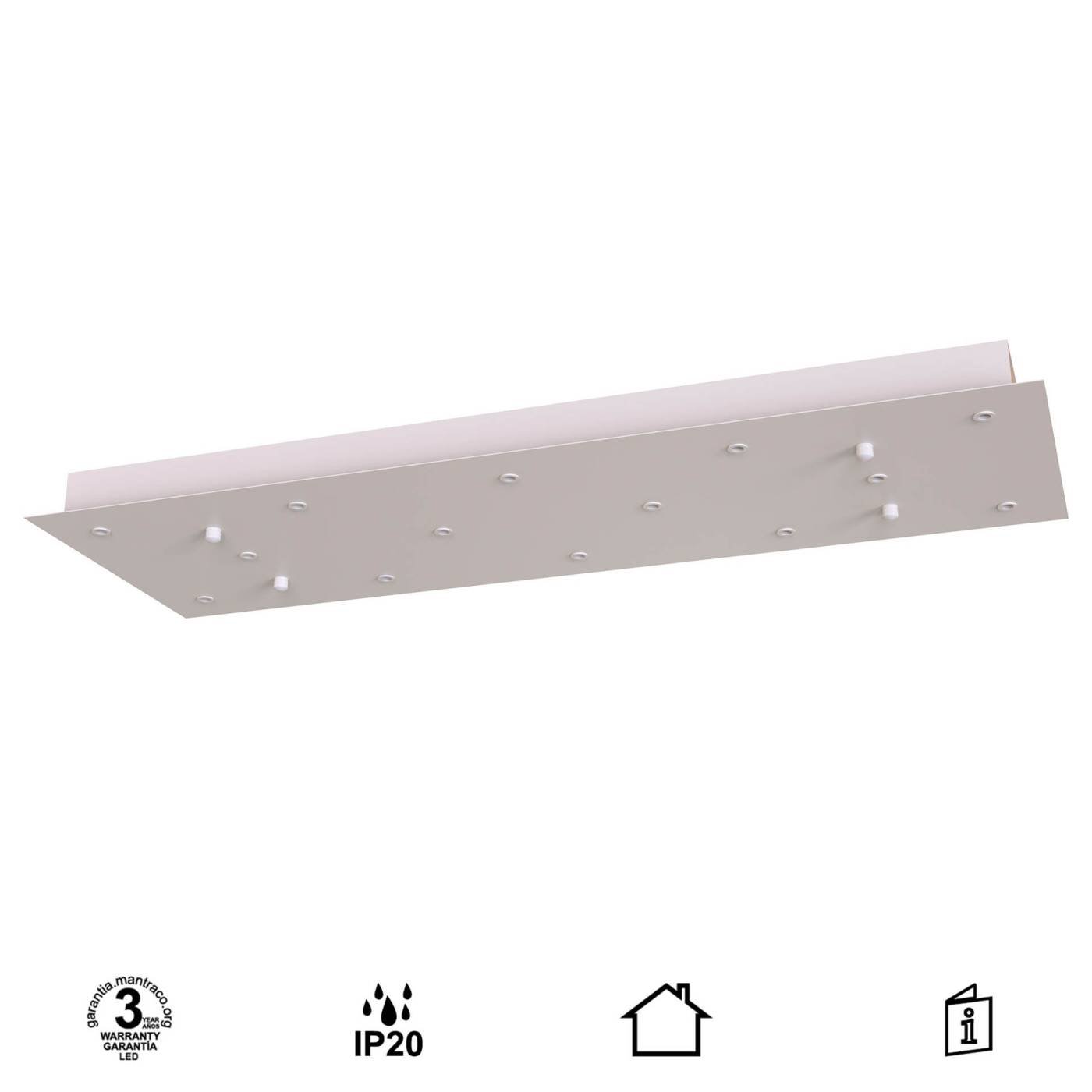 9390 9390 Основание потолочное 14L MODULAR LIGHT FLORONES