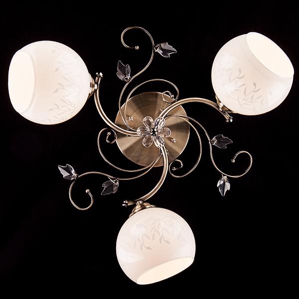 Потолочная люстра Eurosvet 30006 30006/3 античная бронза